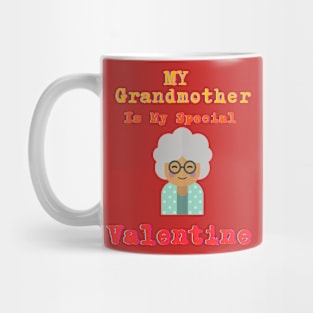 Grandma's Love T-shirt: Embrace Grandma's Warmth and Affection on Valentine's Day Mug